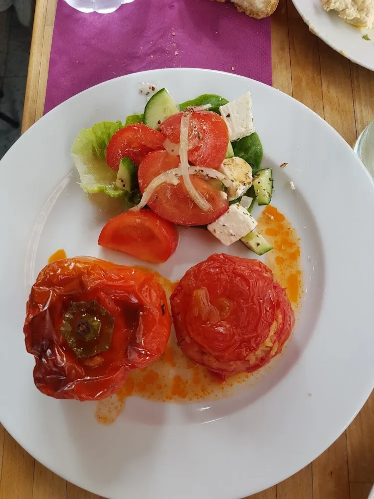 Poivron Et Tomate Farcis
